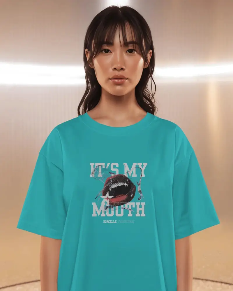 Premium Quality Round Neck Relaxed Tshirt Mockup Design Ideal For Style Conscious Fashion Lovers