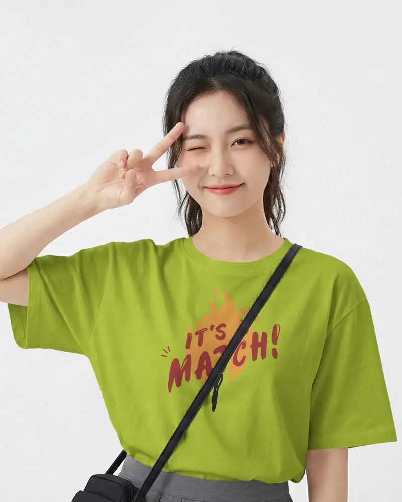 Minimalist Classic Short Sleeve Round Neck Tshirt Mockup Ideal For Layering Or Wearing Alone