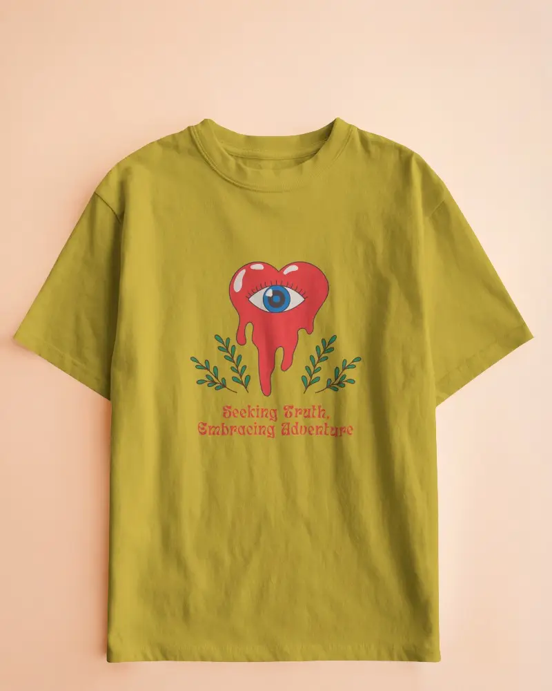 Kids White Tshirt Mockup Front View Hanging On Peach Background Clean Soft Light Display