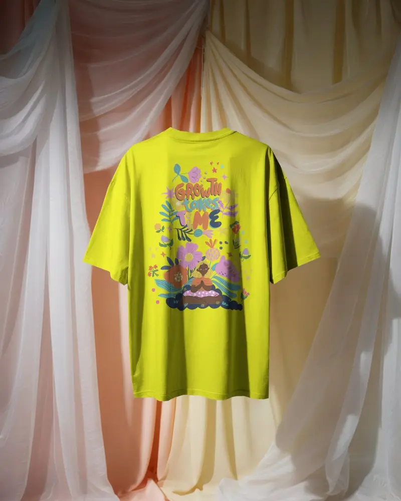 Pastel Draped Backdrop T Shirt Mockup Floating Garment In Soft Studio Lighting Dreamy And Elegant Presentation