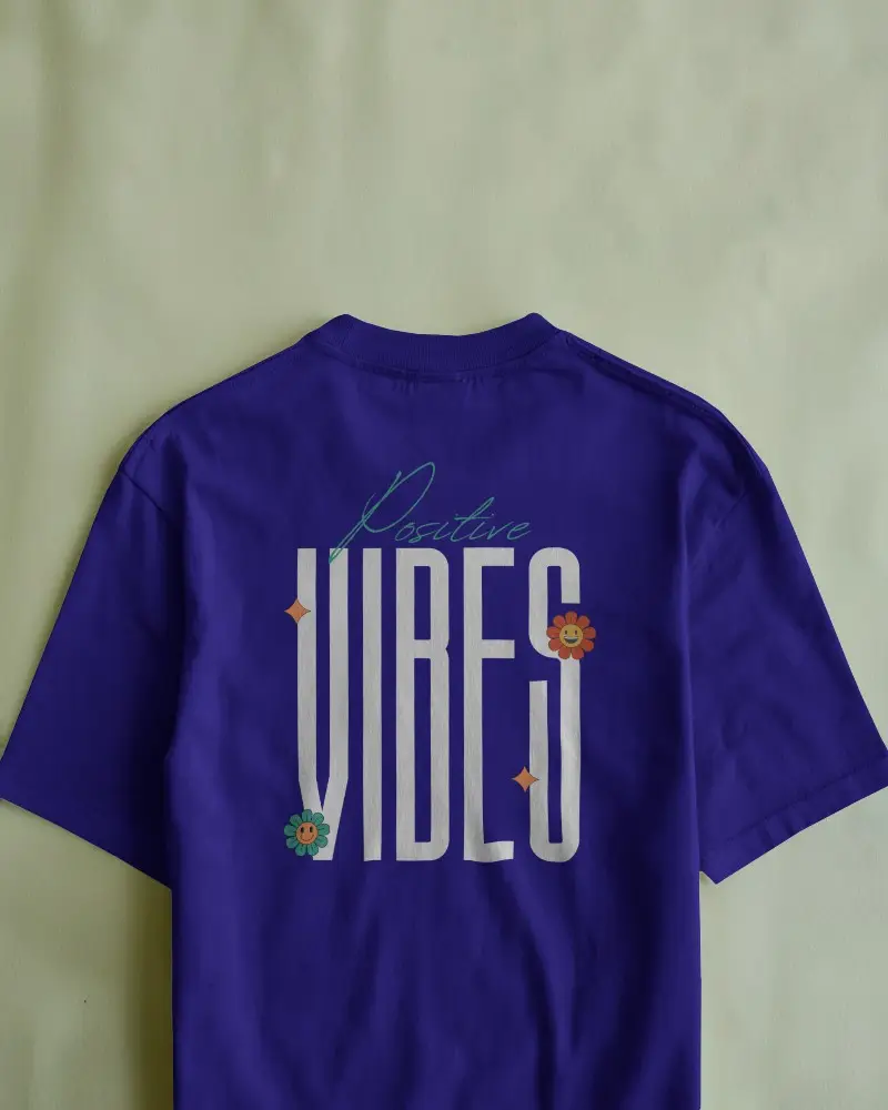 Flatlay Tshirt Mockup Back View White Shirt On Light Green Surface Soft Shadows Minimal Style