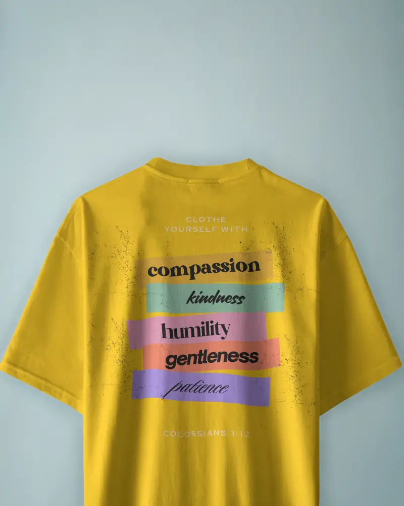 Flatlay Tshirt Mockup Backview White Shirt On Soft Blue Wall Clean Light Modern Minimal Style