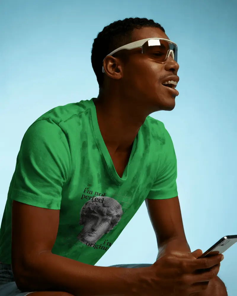 Stylish Tshirt Mockup For Modern Mens Casual Wear And Fashion Brand Promotion