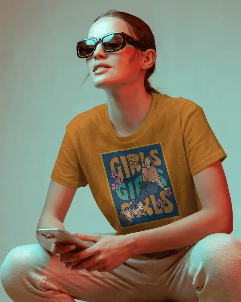 Trendy Relaxed Tshirt Mockup For Women Stylish Basics For Everyday Wear And Outings