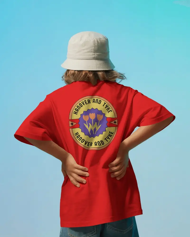 Kid Wear Blank Tshirt Simple Design Perfect For Custom Print Easy Care Quality