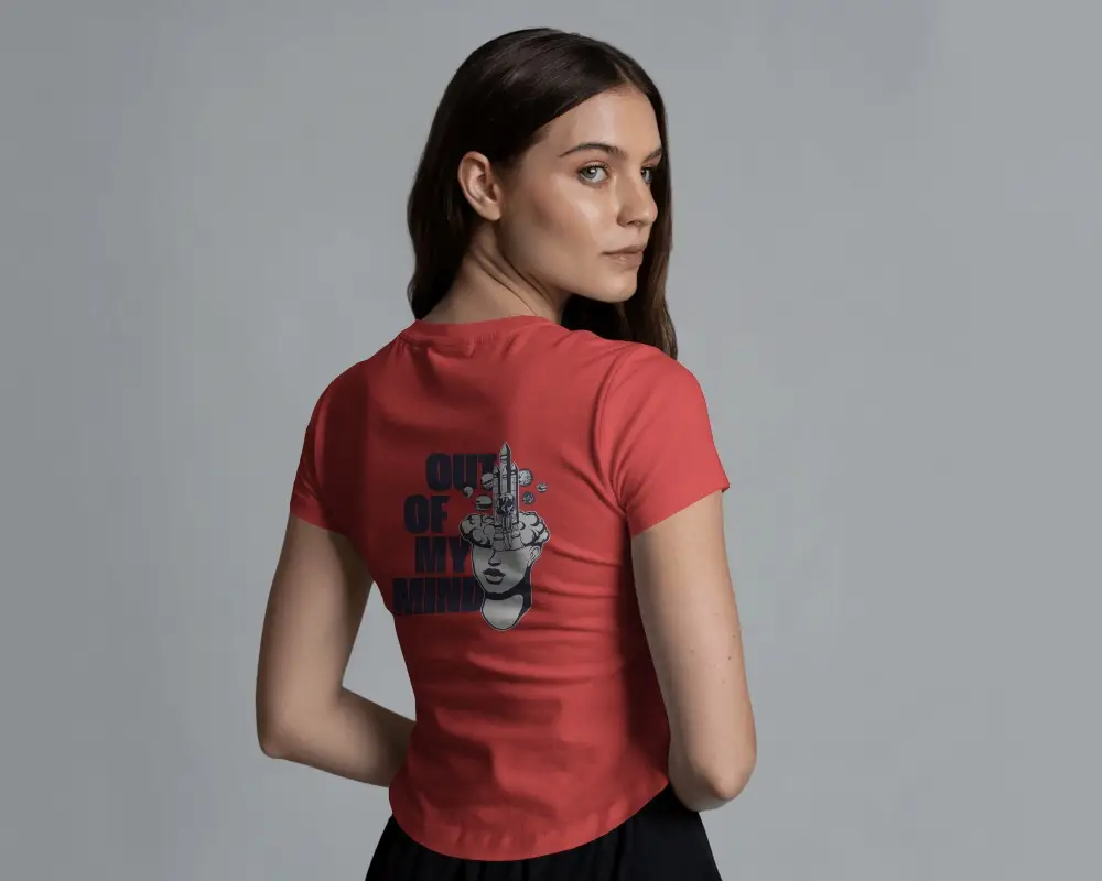 Stylish Fitted Casual Women Tshirt For Daily Wear And Comfortable Outdoor Activities 02097