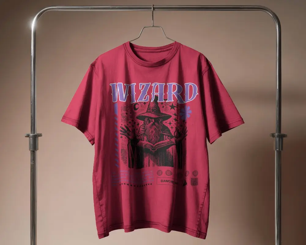 Classic Round Neck Tshirt Mockup Ideal For Printing Logos Slogans Or Creative Artwork Display