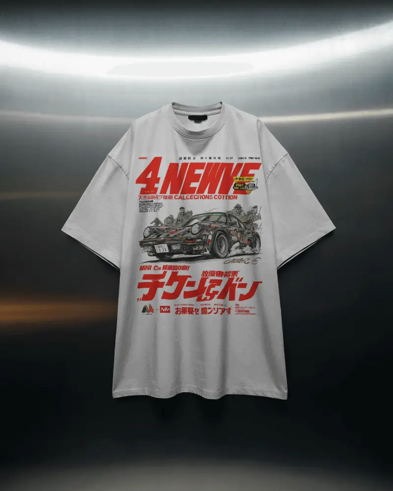 Tshirt Mockup Floating On Metallic Wall With Soft Reflections Modern Display Style