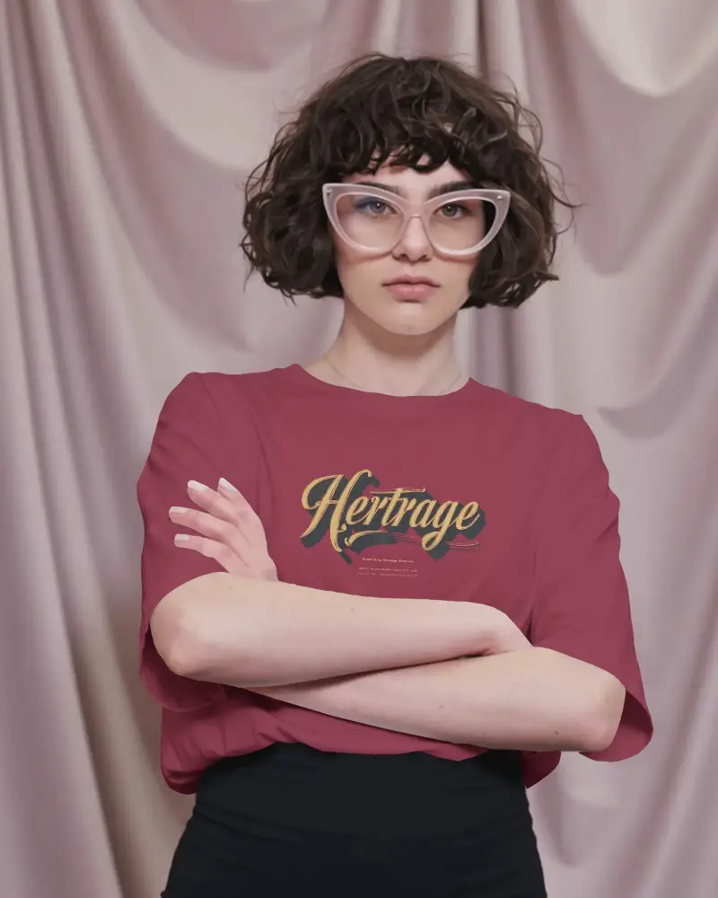 Trendy Summer Casual Oversized Women Tshirt Mockup Comfortable Breathable Stylish Apparel