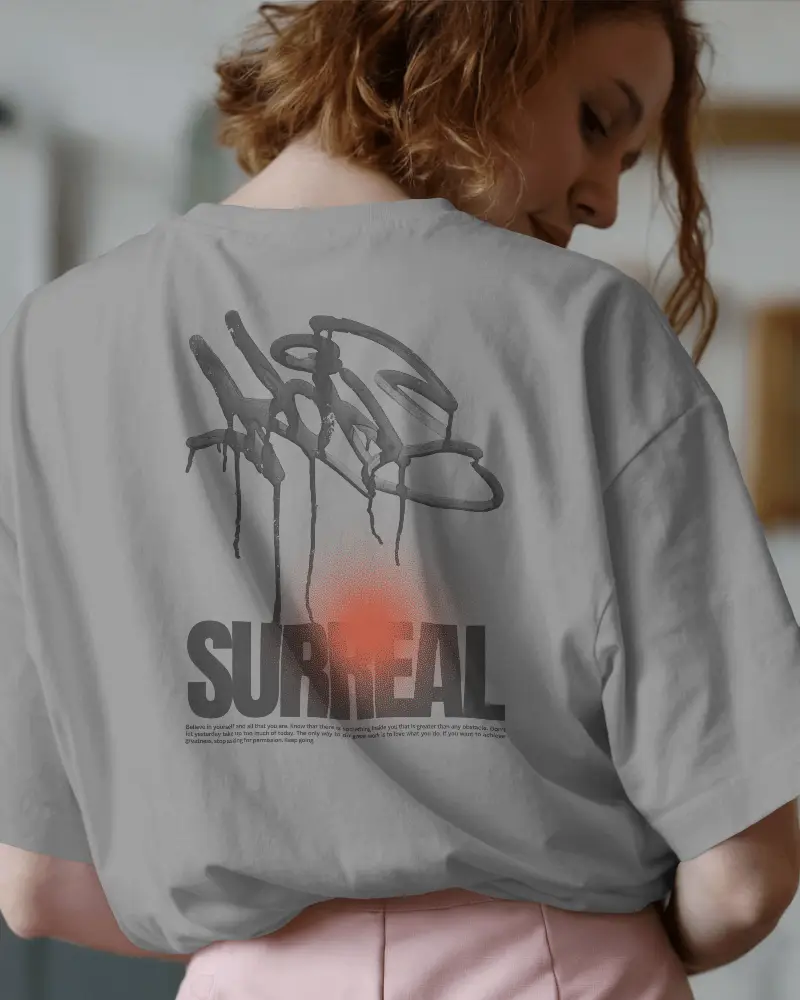 Casual Relaxed Fit Comfortable Soft Cotton Womens Basic Plain Tshirt Mockup