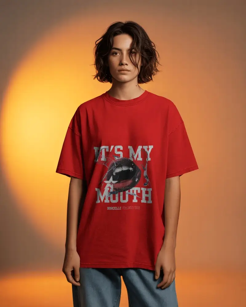 Minimalist Unisex Relaxed Fit Casual Tshirt Mockup Streetwear And Everyday Outfits