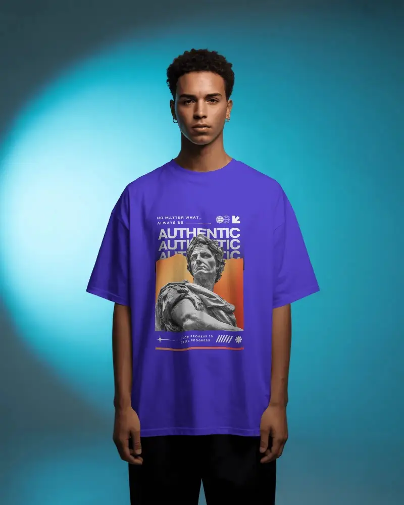 Premium Quality Comfortable Oversized Tshirt Mockup For Casual Stylish Everyday Wear