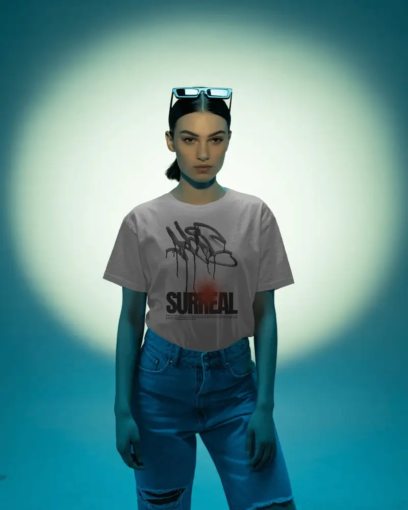 Classic Crewneck Tshirt Mockup With Short Sleeves Perfect For Street Style Outfit Ideas