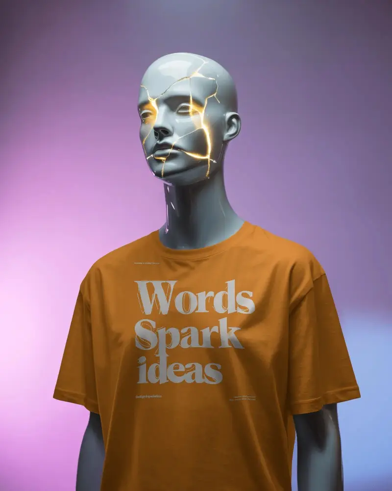 High Quality Basic Crewneck Tshirt Mockup For Fashion Brands And Apparel Marketing