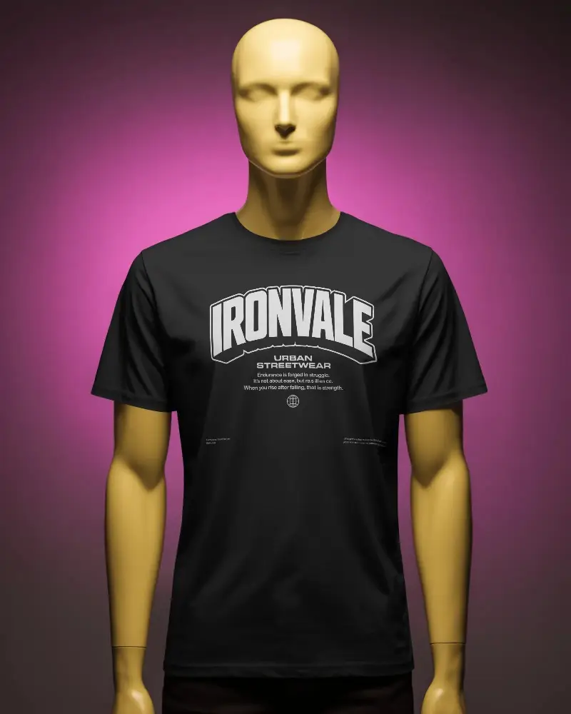 Simple Plain Basic Cotton Tshirt Mockup Medium Sleeve Perfect For Layering Or Summer Outfits