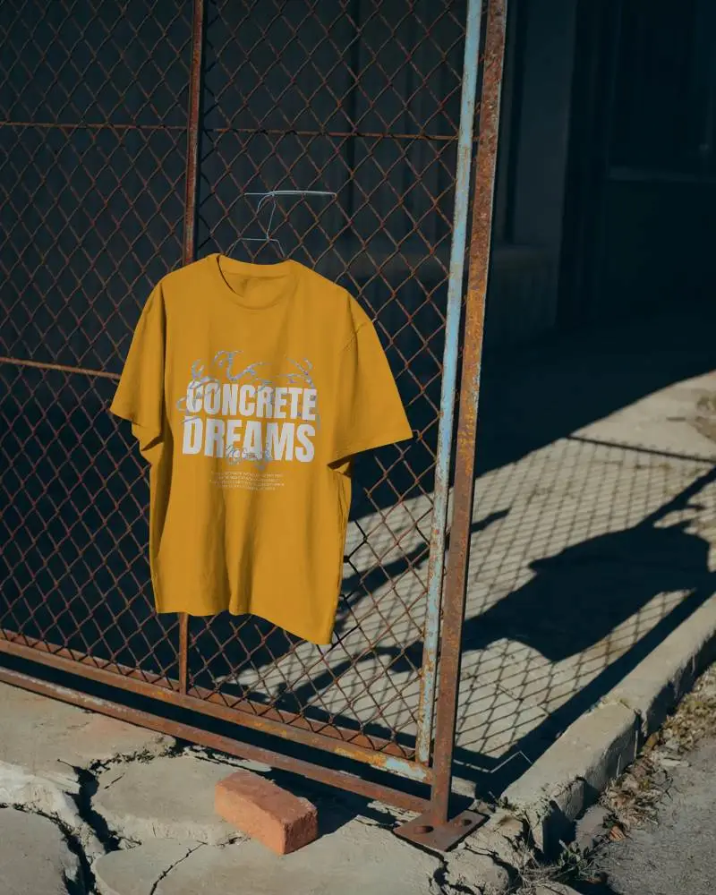 High Quality Blank Tshirt Mockup For Custom Garment Designs And Printing Showcase