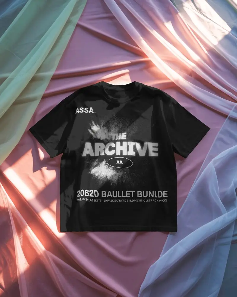 Premium Cotton Unisex Relaxed Fit Blank Tshirt Mockup For Custom Design Presentation