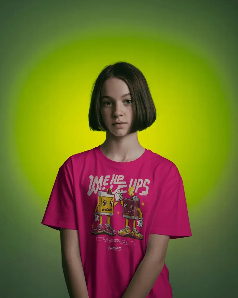 Loose Fit Round Neck Minimal Tshirt Mockup Wearable Versatile Street Style Simple Design