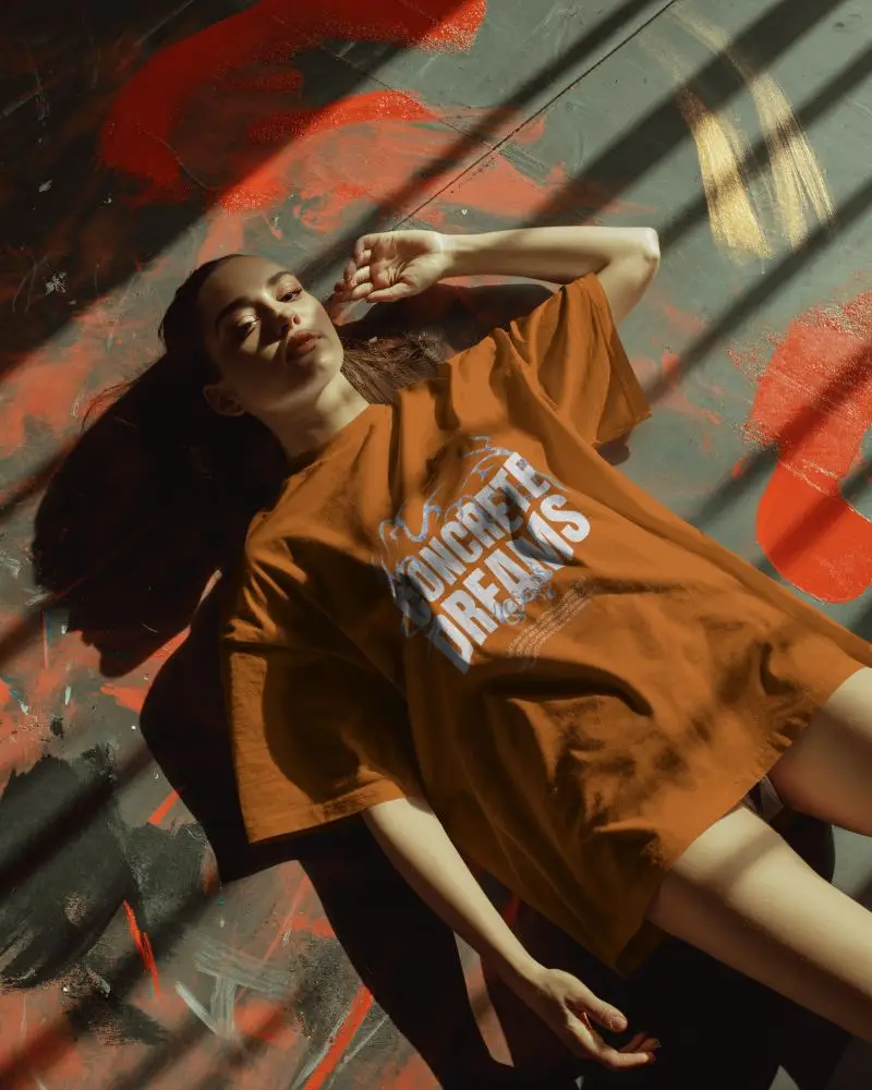 Minimalist Modern Tshirt Mockup For Fashion Branding And Advertising Campaign Designs