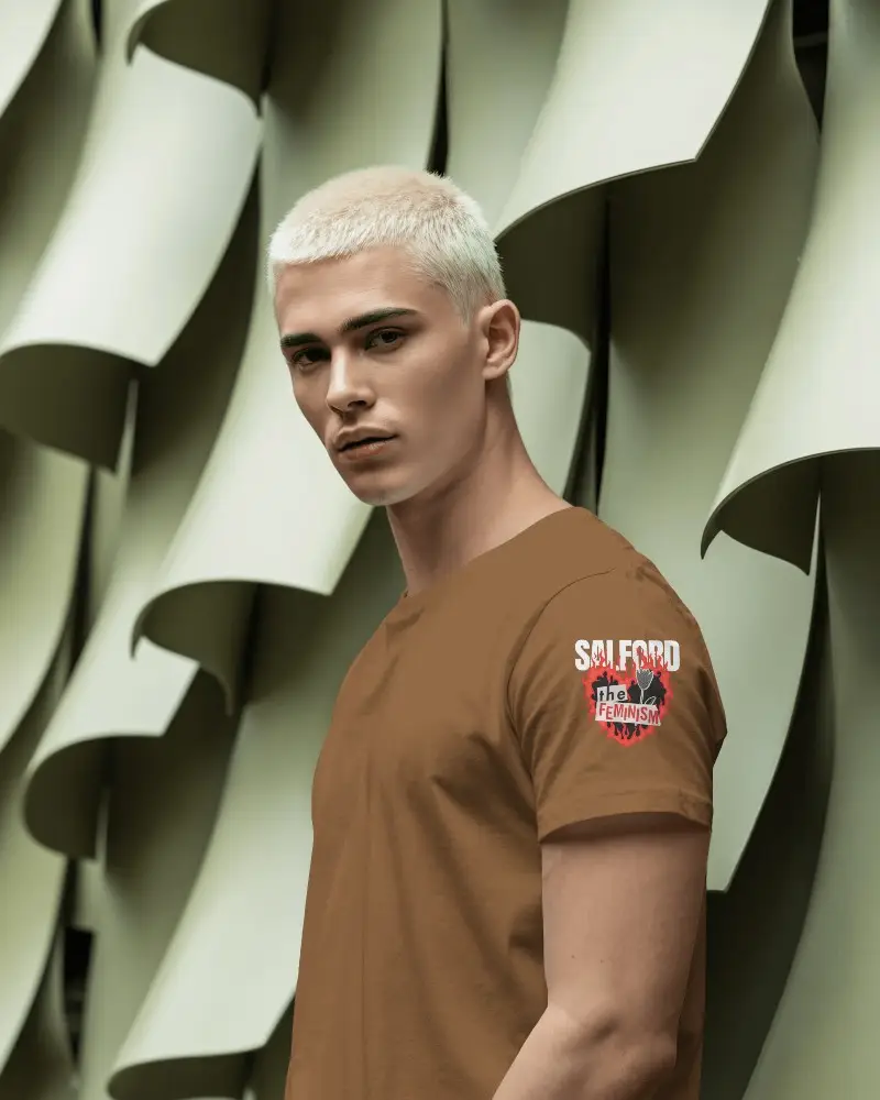 Premium Cotton Short Sleeve Tshirt Mockup For Men Modern Fit Casual Wear