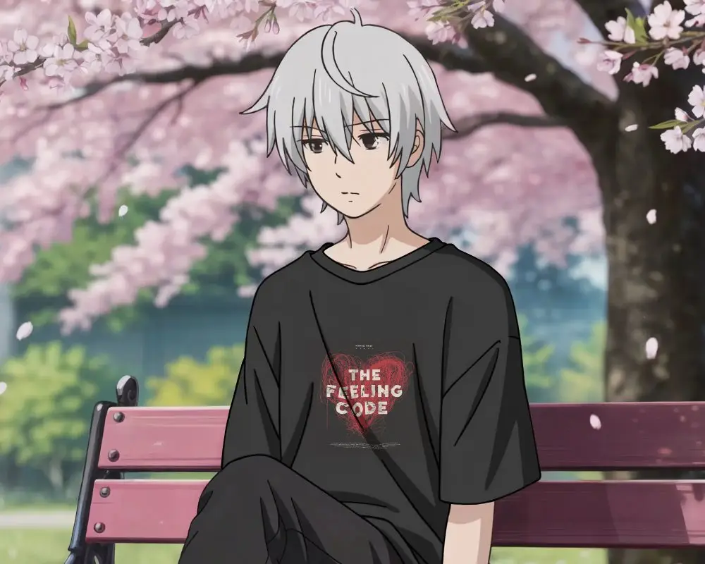 Premium Soft Fabric Oversized Tshirt Mockup For Modern Unisex Anime Inspired Fashion