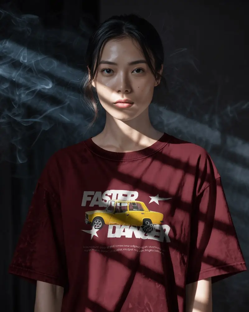 High Quality Round Neck Acid Wash Tshirt Perfect For Daily Outfits Breathable Fabric Choice