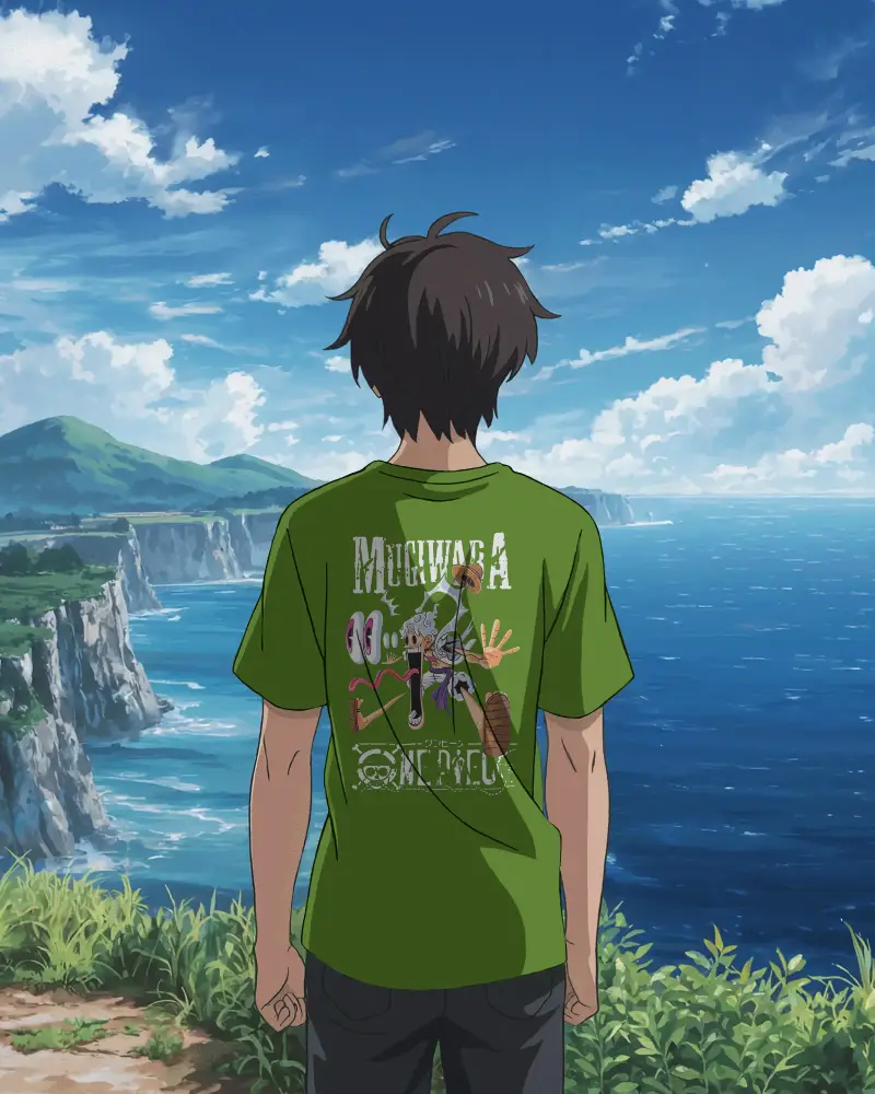 Casual Relaxed Fit Tshirt Mockup For Outdoor Adventure And Summer Travel Style Urban Fashion