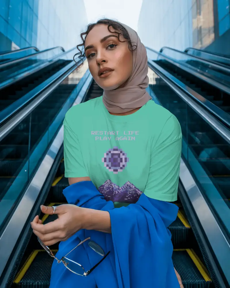 Stylish Modern Boho Fashionable Women Tshirt Urban Chic Streetwear Casual Comfort Trendy Look