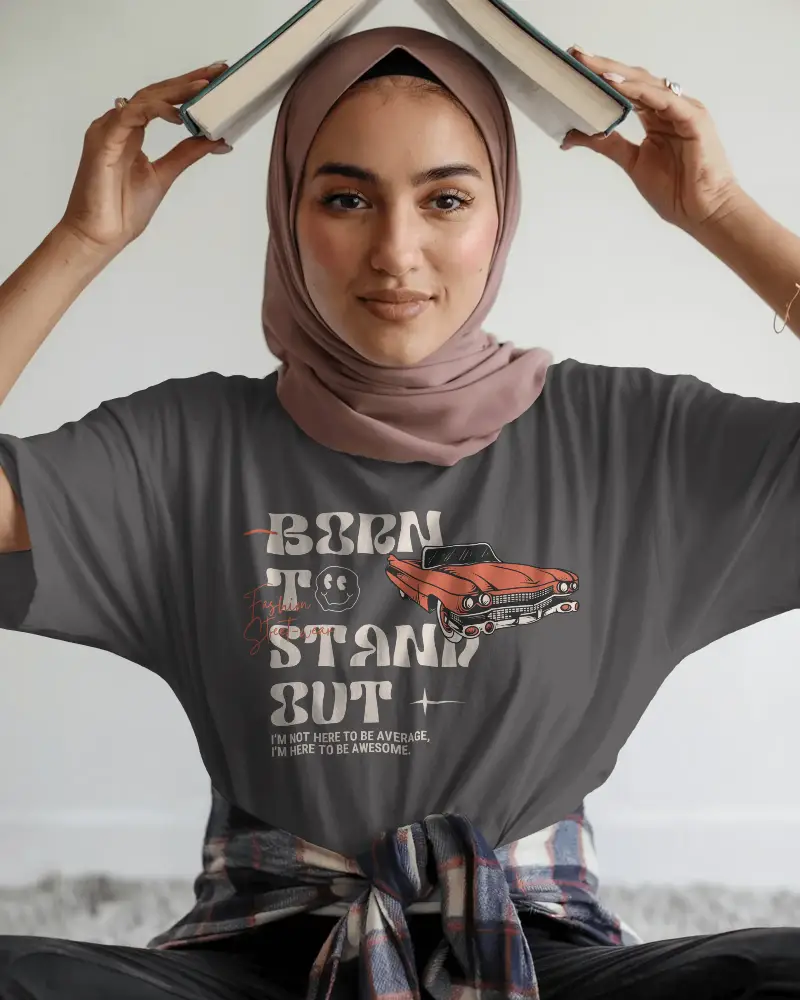 Versatile Loose Fit Tshirt Mockup For Womens Everyday Wear Marketing Campaign