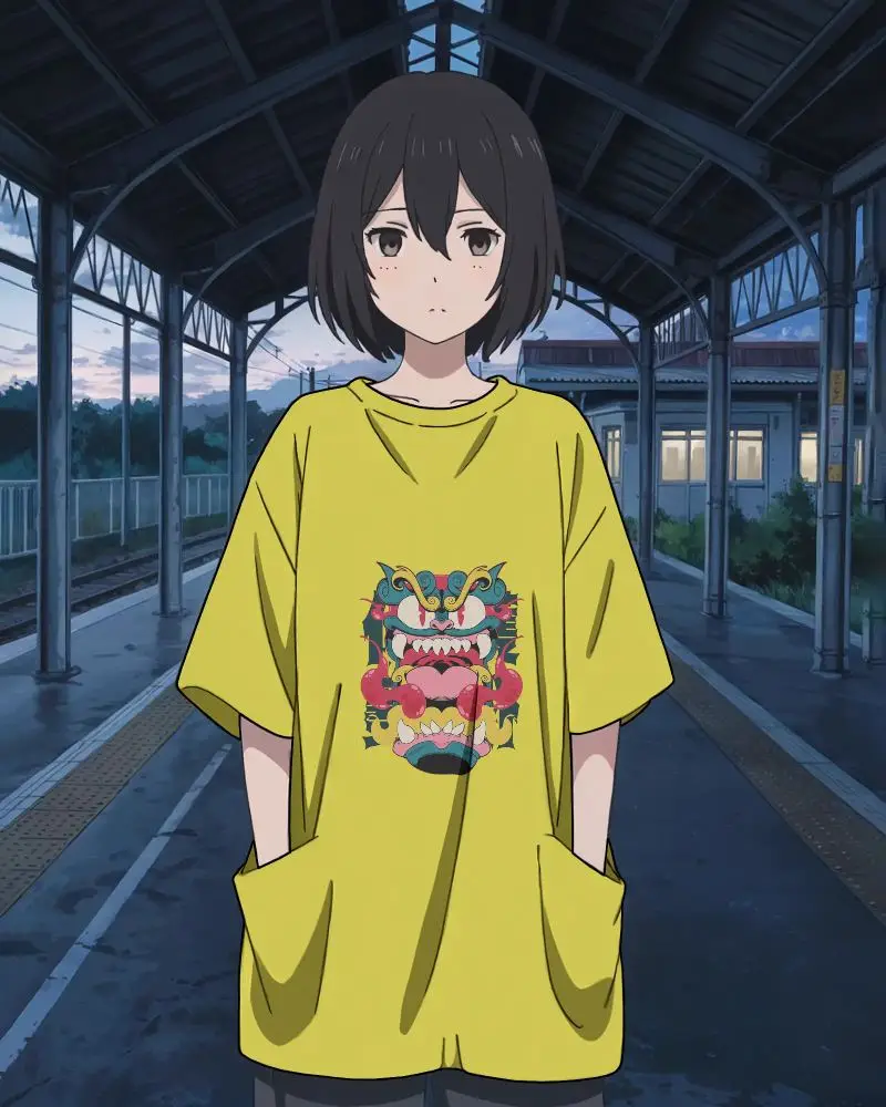 Loose Fit Breathable Tshirt Mockup For Street Style And Modern Simple Wardrobe Choices