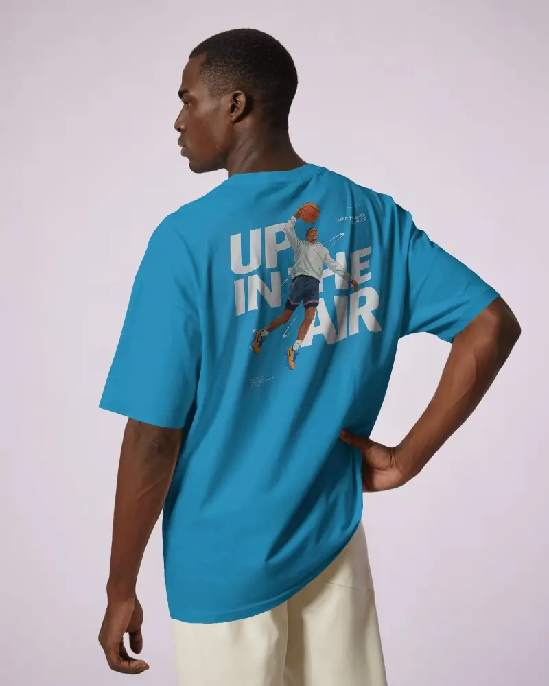 Premium Quality Unisex T Shirt Mockup Back View Comfortable Fit Basic Wardrobe Essential