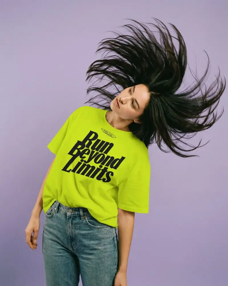 Minimalist Elegant Tshirt Mockup Design Perfect For Layering Or Wearing Alone With Comfort