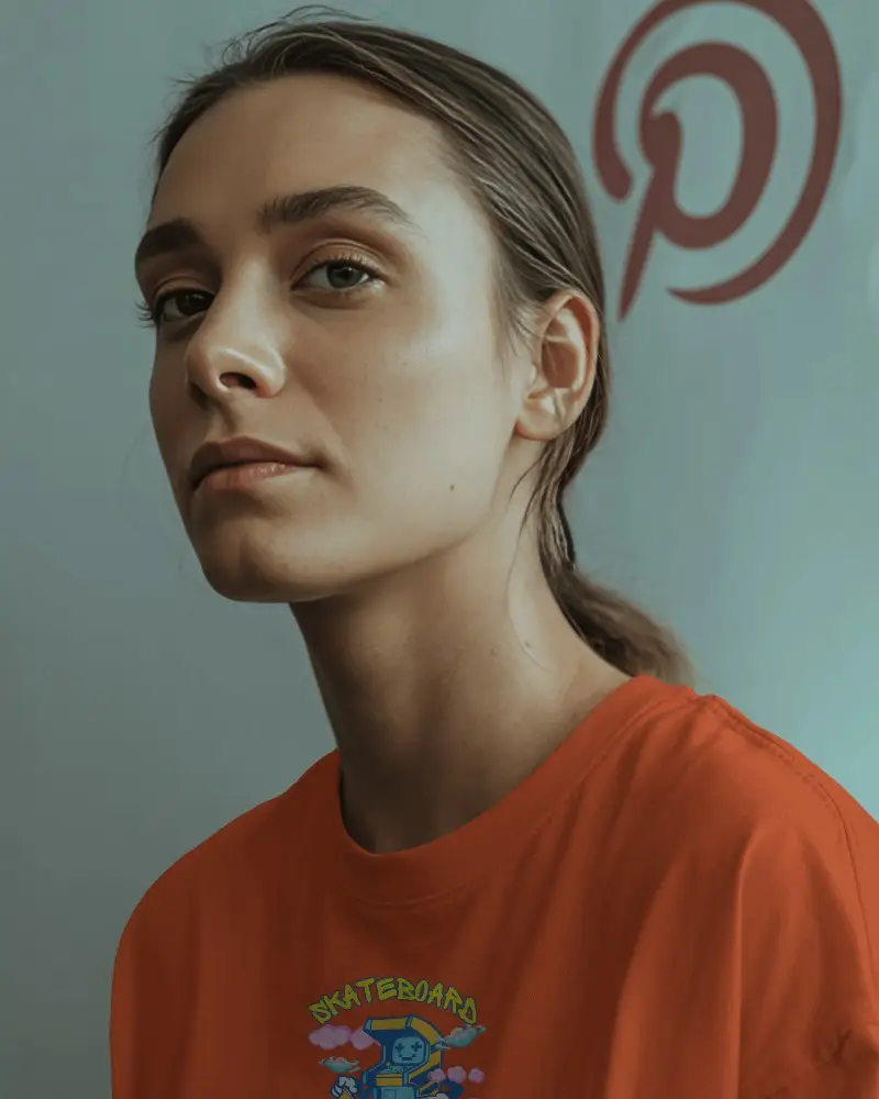 Trendy Casual Tshirt Mockup For Modern Fashion Brand Promotion And Online Store Showcase