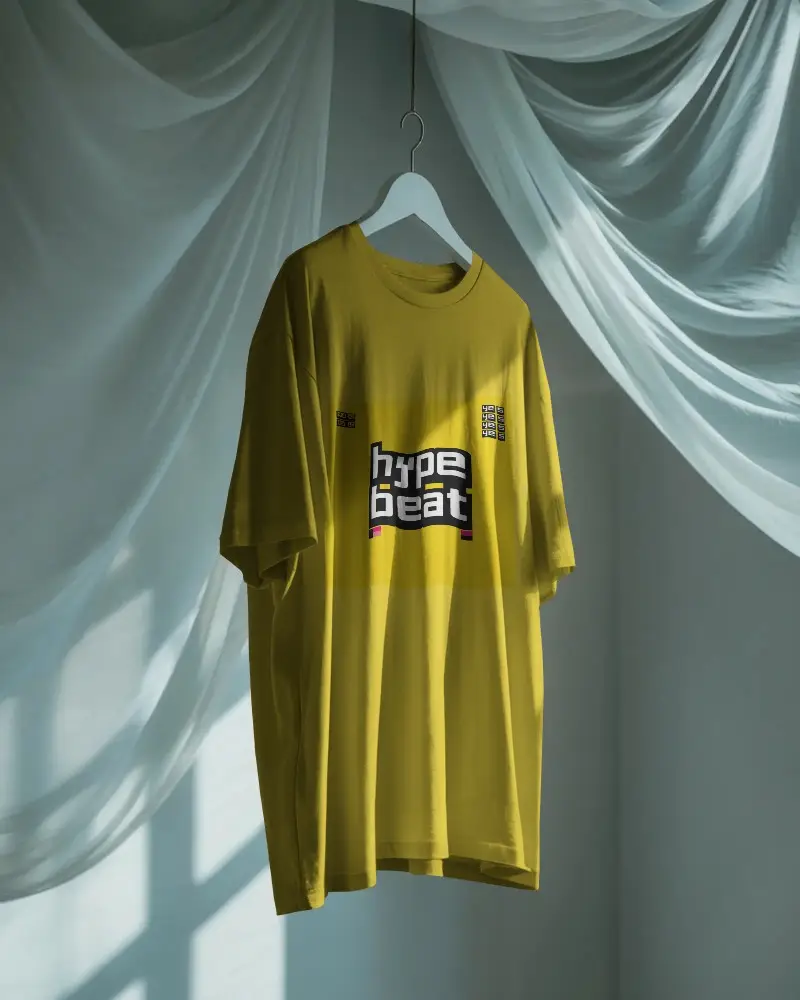 Modern Minimalist Tshirt Mockup For Clean Style And Flatlay Display Templates