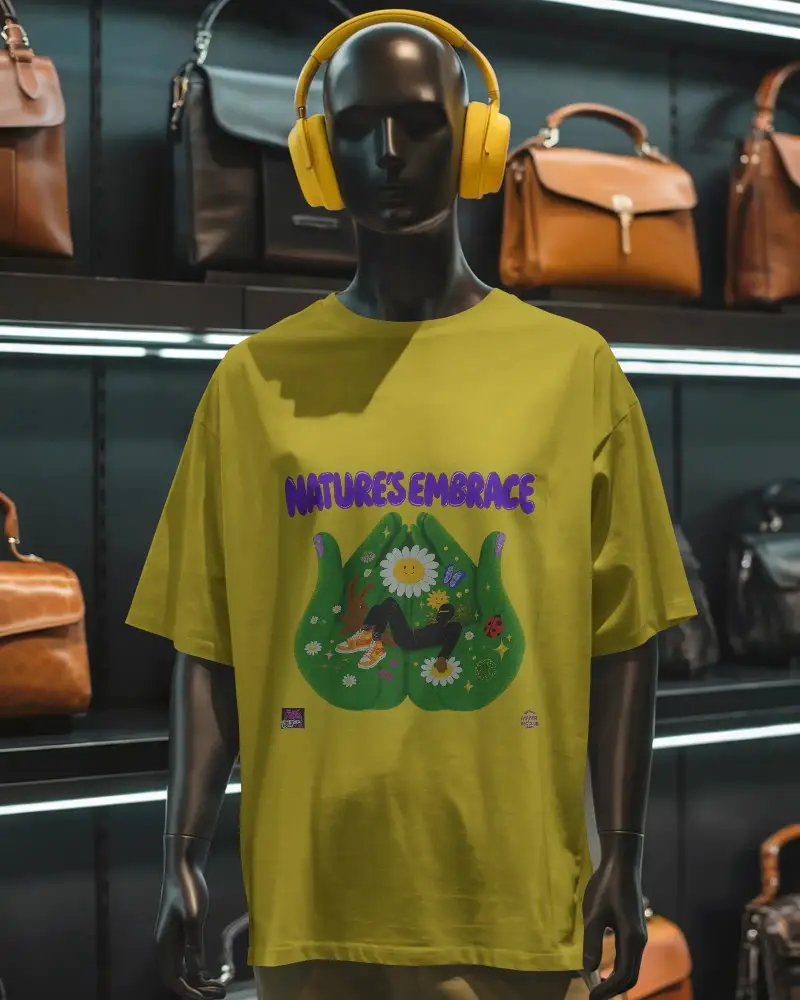 Casual Tshirt Mockup Mannequin Modern Retail Display Fashion Accessories Background Sale