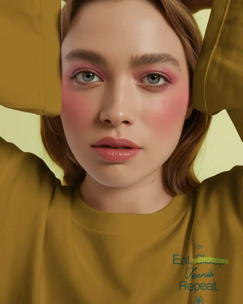 Fashion Forward Daily Wear Comfortable Long Sleeve Cotton Tshirt Mockup For Women Style