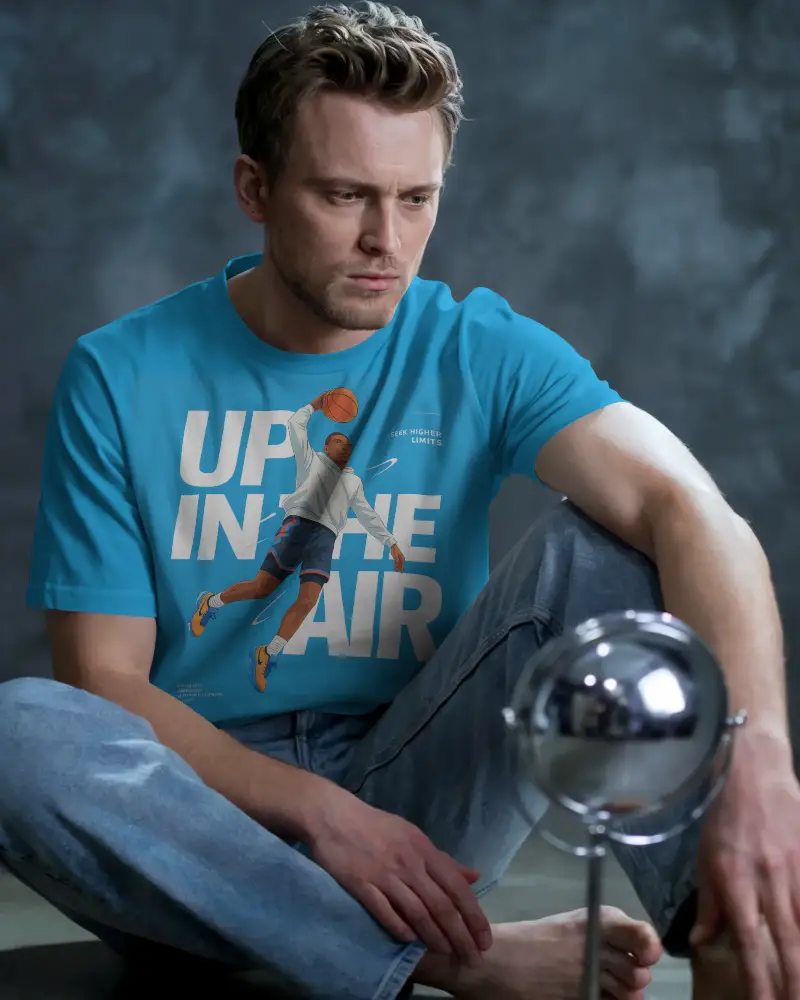 Versatile Unisex Plain T Shirt Mockup From Breathable Material For Daily Comfort And Style