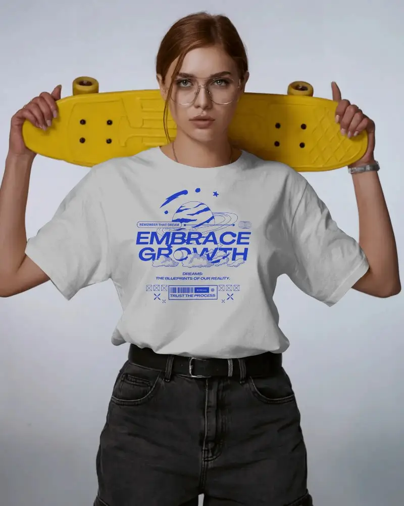 Stylish Minimalist Blank Tshirt Mockup Easy To Style Unisex Apparel Modern Casual Look