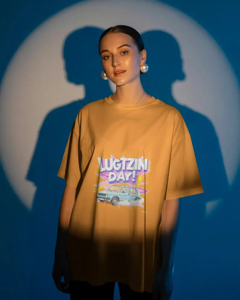 Casual Comfortable Loose Fit Womens Tshirt Mockup Fashionable Minimalist Look