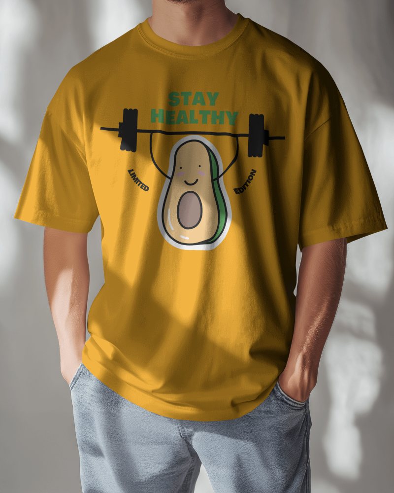 Modern Casual T Shirt Mockup Male Model In White Tee And Denim Jeans Soft Shadows And Stylish Look 0583