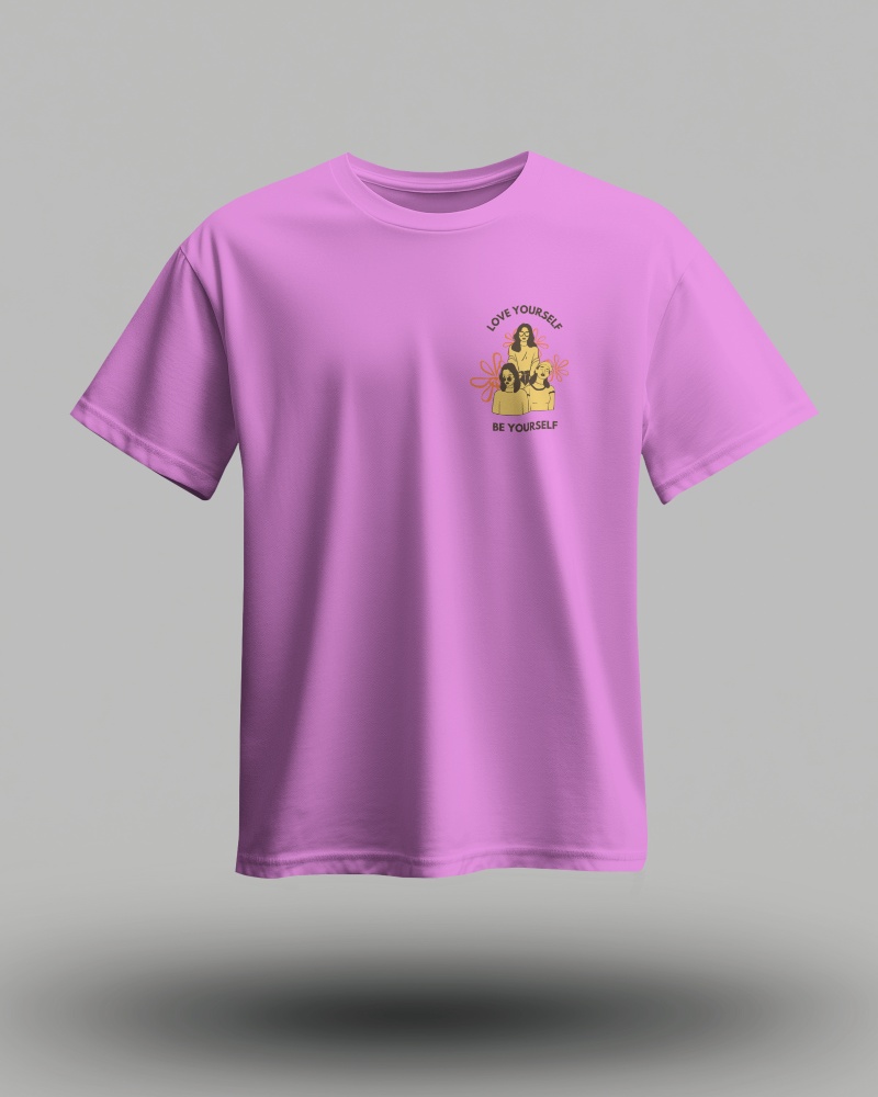 Floating T Shirt Mockup Clean Minimal Gray Background Modern Presentation 0647