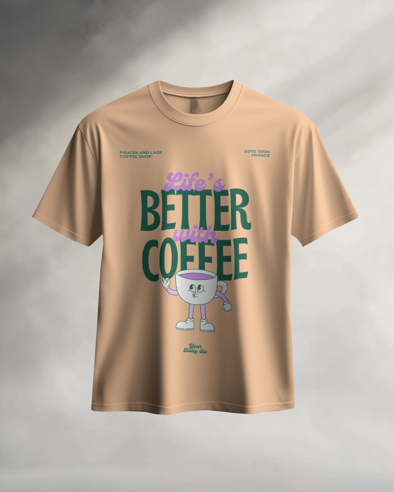 Floating T Shirt Mockup Soft Diffused Lighting Minimalist Cloudy Background Elegant And Modern Presentation 0655