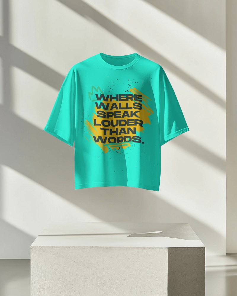 Sunlit Minimalist T Shirt Mockup Floating Display Soft Shadow Aesthetic Modern Elegant Presentation 0675