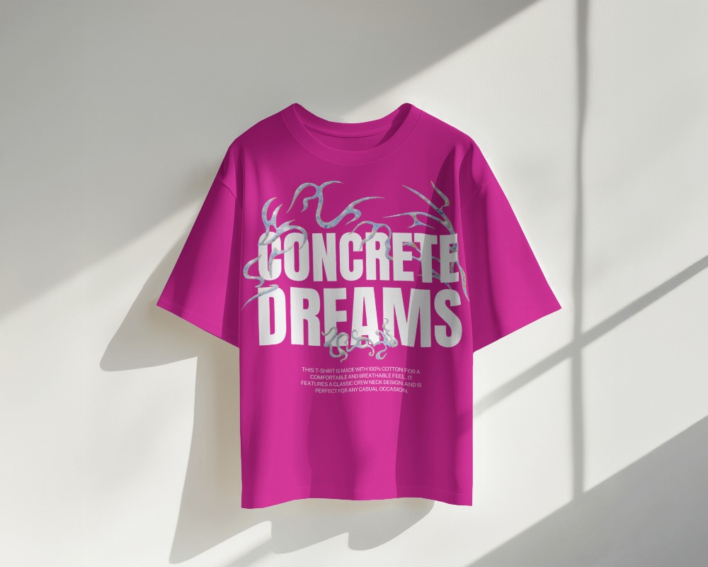 Hanging T Shirt Mockup Clean White Background Soft Natural Lighting Minimalist And Elegant 0697