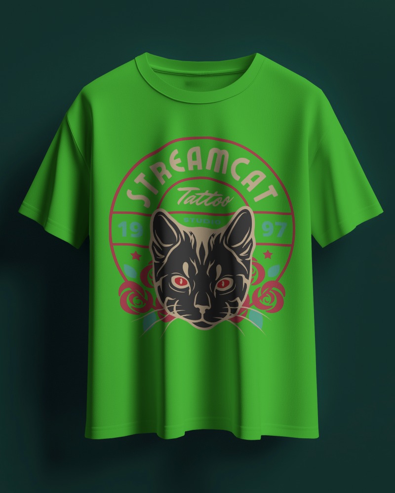 Minimalist Hanging T Shirt Mockup Soft Fabric Drape On Dark Green Background Subtle Lighting Clean And Modern Presentation 0709