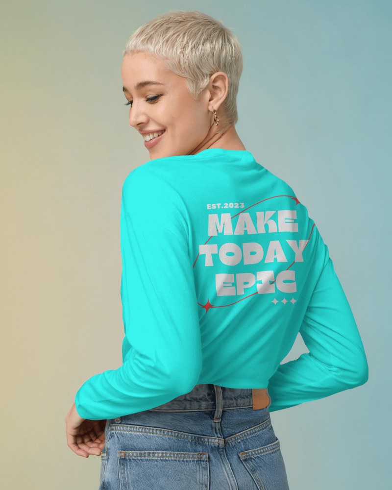 Backside T Shirt Mockup In Sunlit Setting Soft Shadows And Natural Lighting Cozy And Minimal Aesthetic 0887