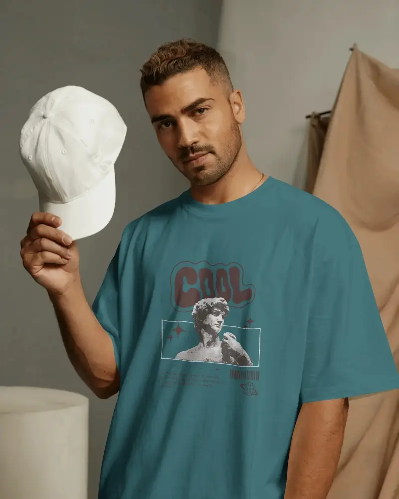 Casual Comfortable Men Basic Tshirt Fashionable Style Streetwear Look Quality Apparel