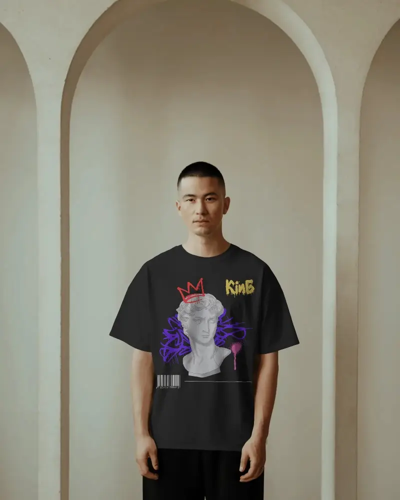 Modern Minimalist Plain Tshirt Mockup For Fashion Brands And Apparel Promotions Online