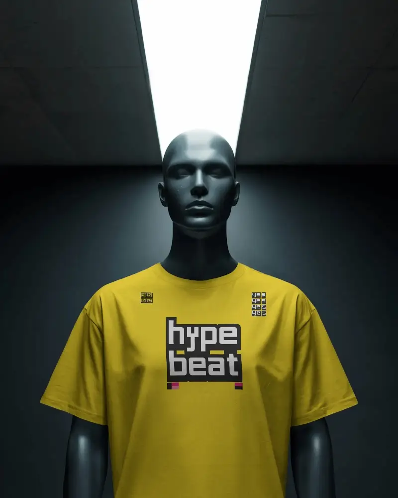 Premium Blank Tshirt Mockup For Minimalist Fashion And Branding Presentations