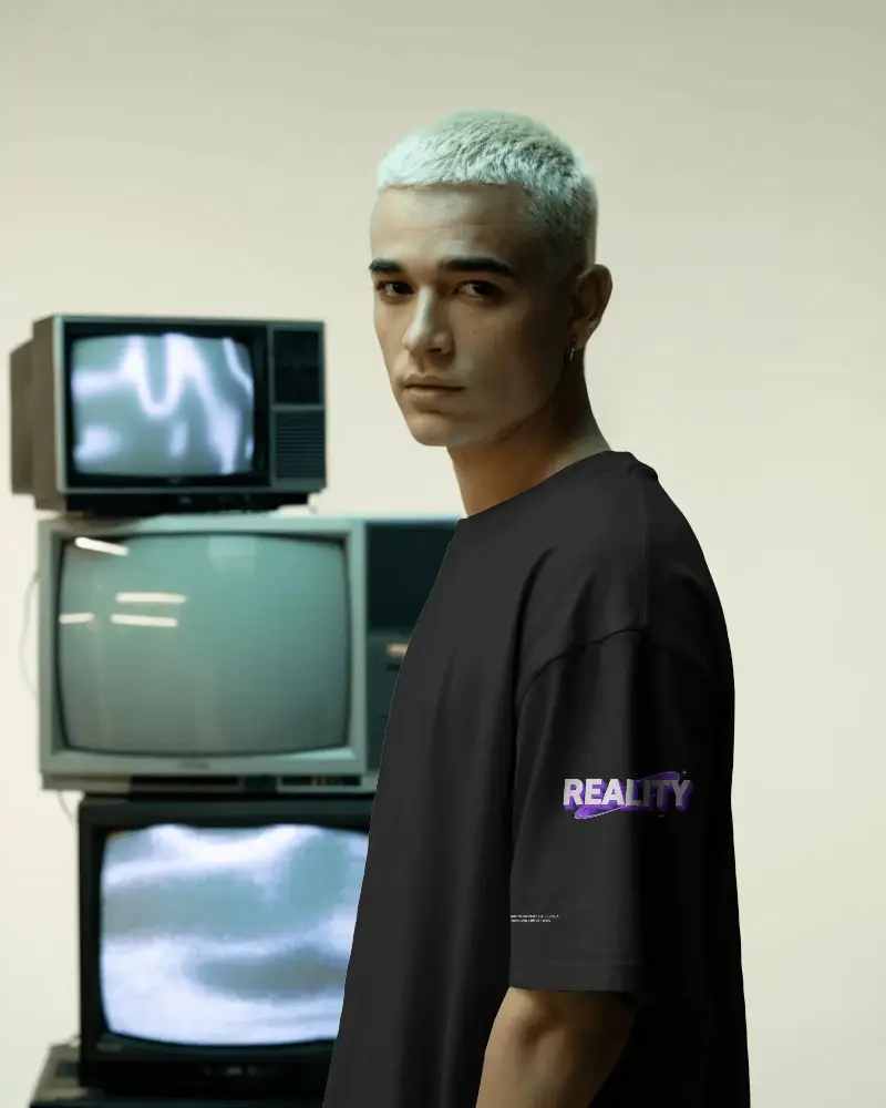 Modern Minimalist Tshirt Mockup For Fashion Brand Presentation And Streetwear Design